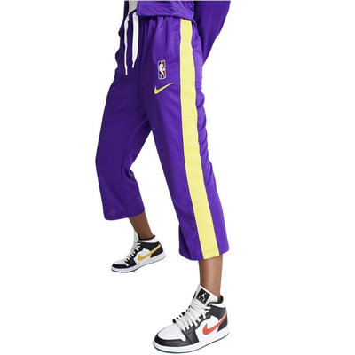 Nike nba los angeles lakers 3/4 trousers, Purple, medium