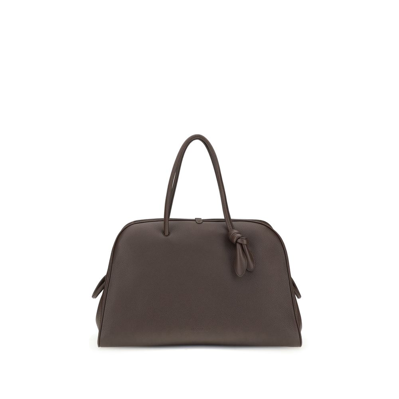 Brown calf leather bos taurus handbag-null