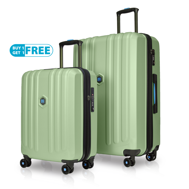 Bg berlin - enduro buy 1 get 1 free promo, set of 2 luggages, mint suitcases image number null