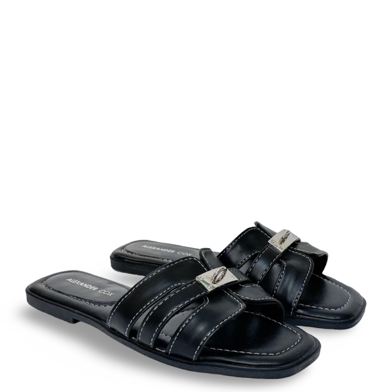 Hermano flats - black-null