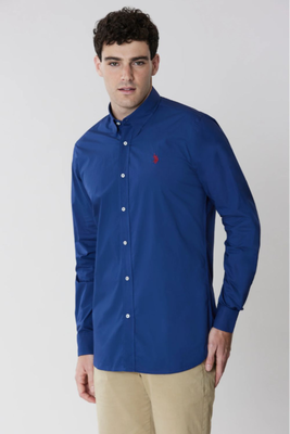 U.s. Polo assn shirt, Royal, medium