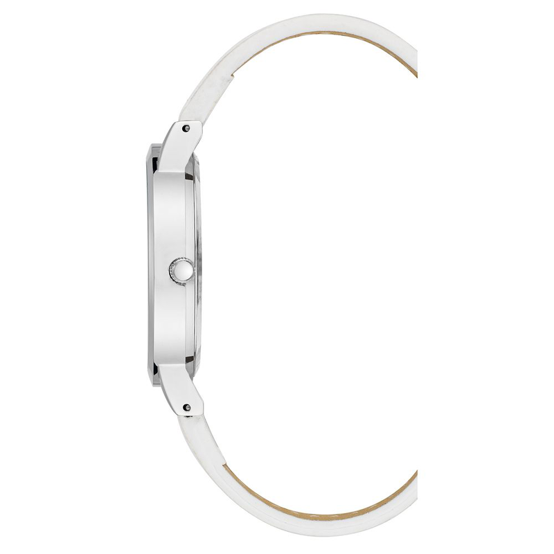 White plastic dress watch-null