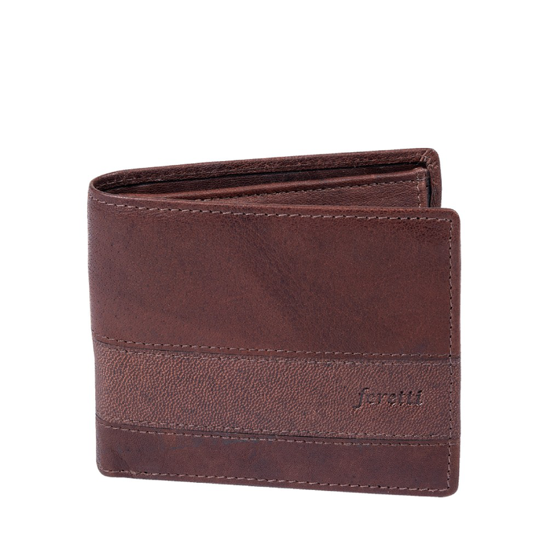 Feretti &ndash; men&rsquo;s leather wallet &ndash; cognac / brown-null
