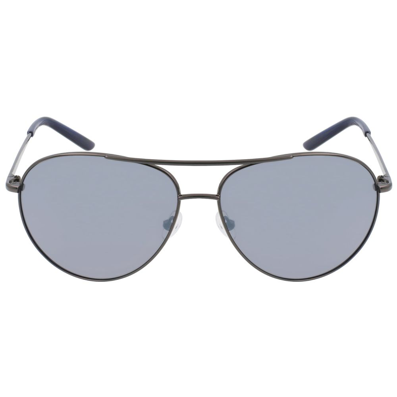 Gray metal sunglasses-null