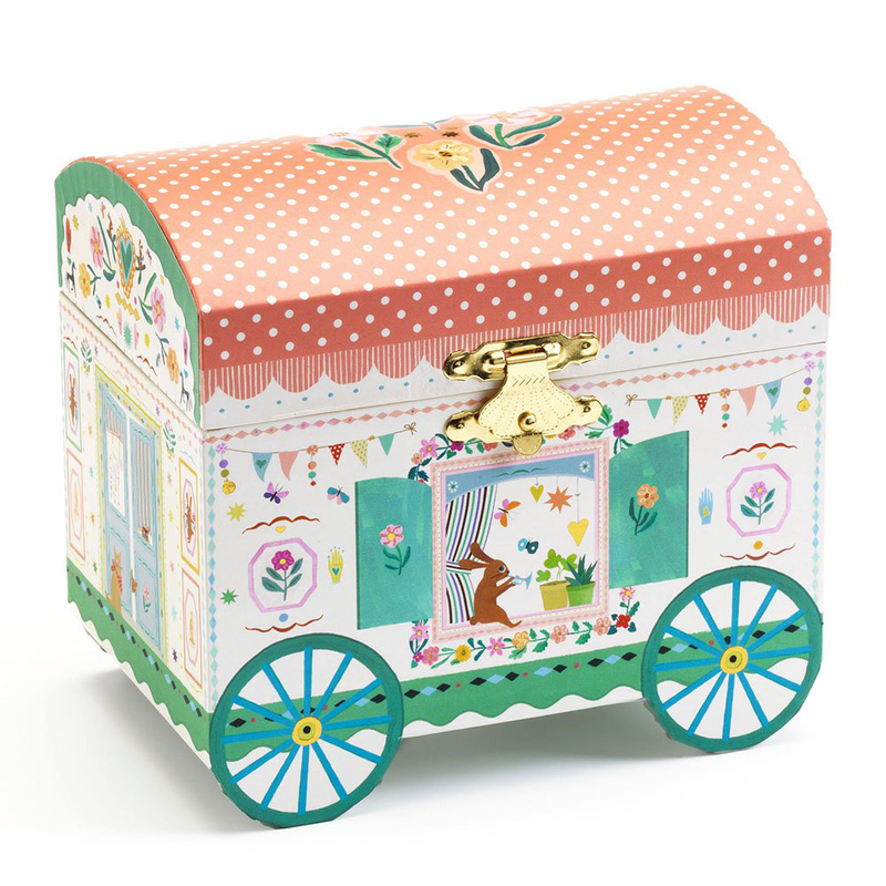 Music jewelry box caravan, , medium image number null