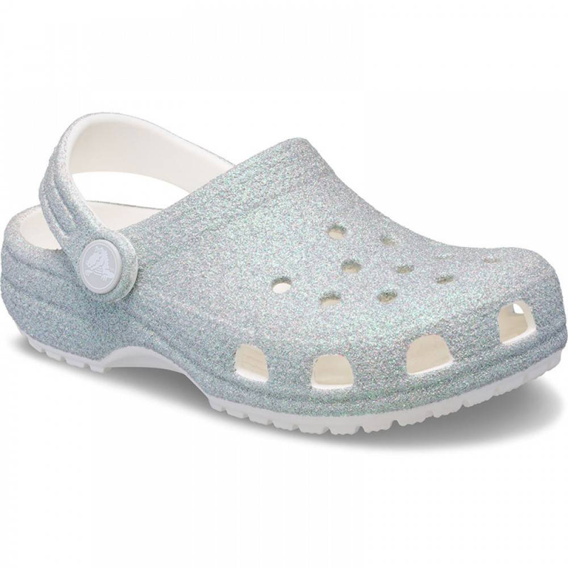 Classic iridescent glitter kids clog-null