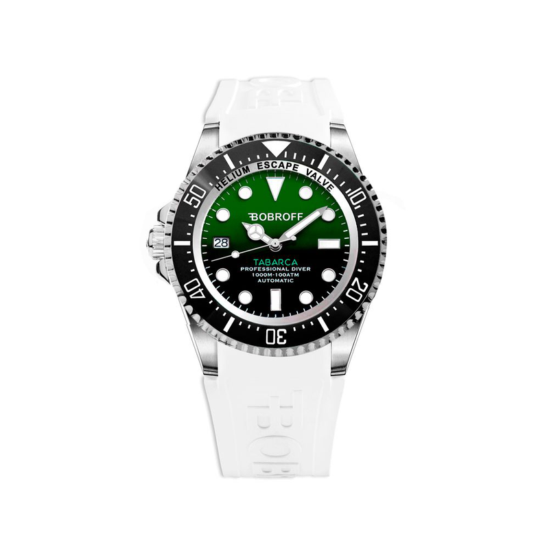 White synthetic sport watch-null