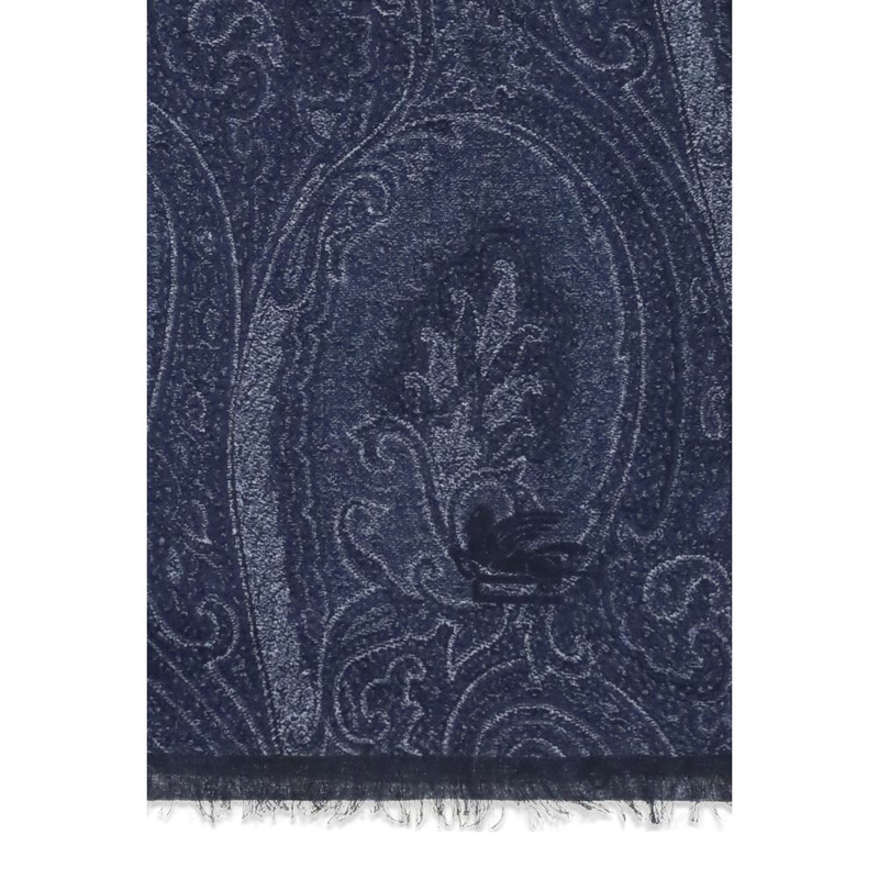 Blue modal scarf-null