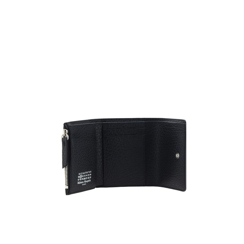 Black calf leather bos taurus wallet-null