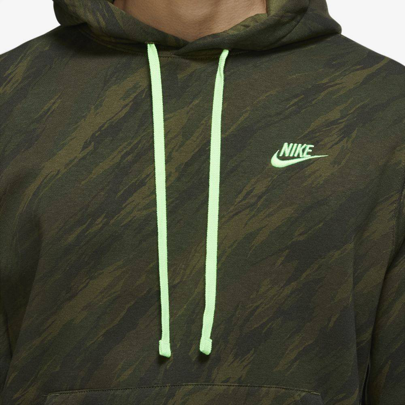 Nike sportswear sport essentials+ aop pullover hoodie image number null