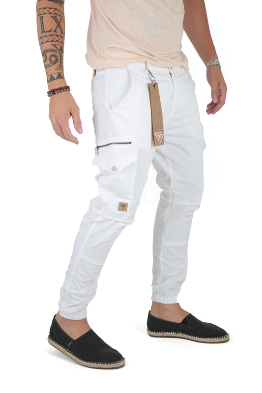 Stefan cargo trousers with pocket zip-null