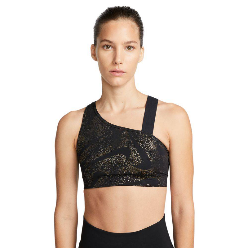 Dri-FIT womens swoosh assymetrical sport bra image number null
