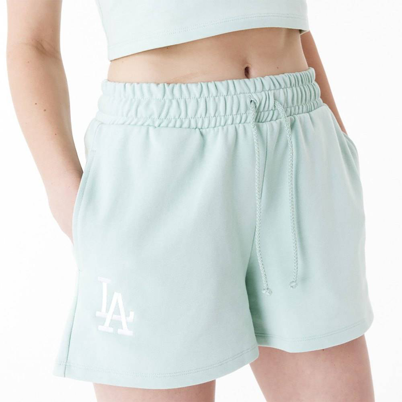 New era la dodgers womens mlb lifestyle shorts-null