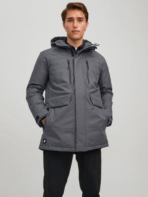 Jack&jones jcobach parka, Asphalt, medium