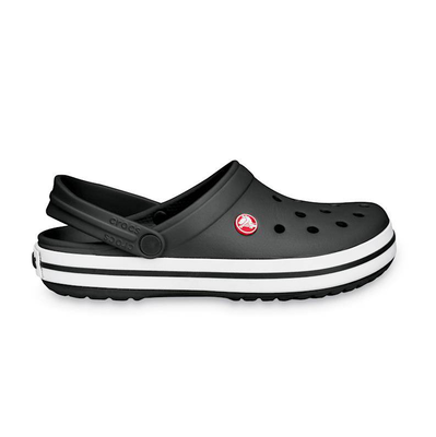 Crocband™ clog, Black / White, medium