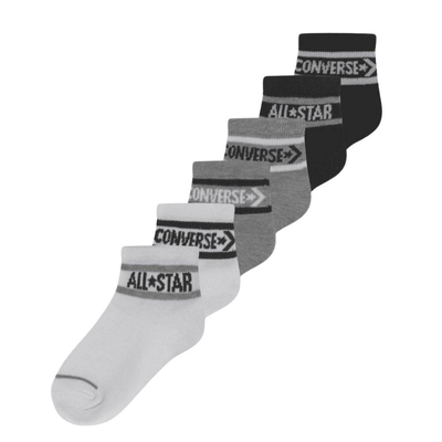 Wordmark junior 6-pack ankle socks