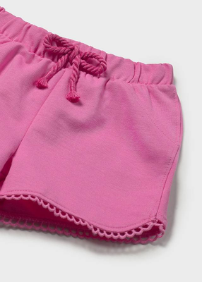 Σορτς φουτερ basic φουξια, Fuchsia, medium