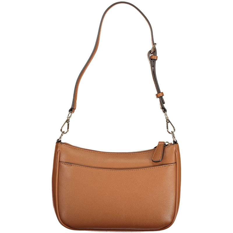 Marrone poliuretano women handbag-null