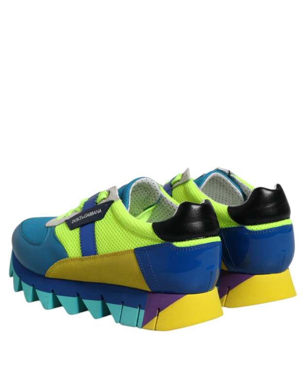 Multicolor leather low top men sneakers shoes-null