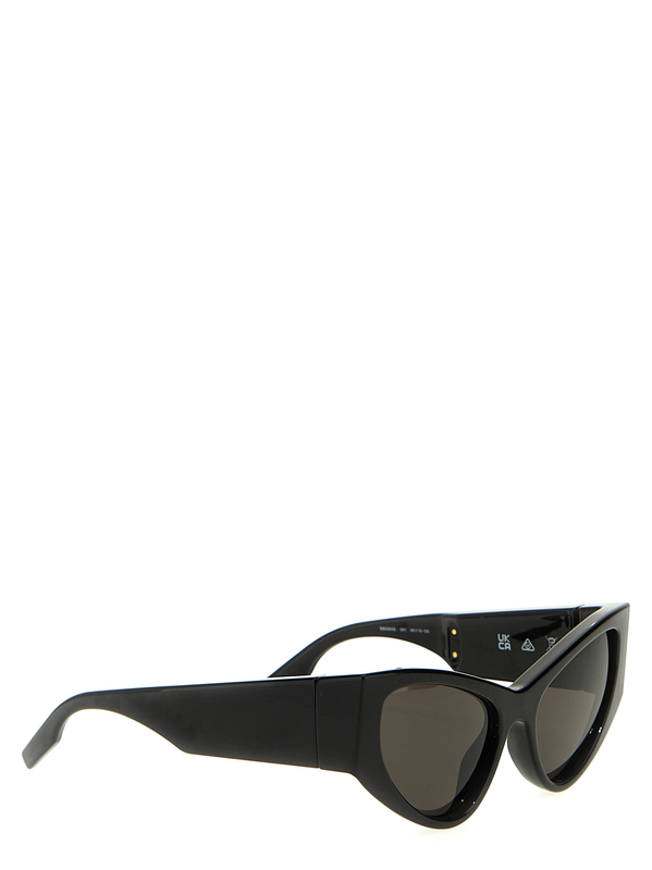 Black polyamide sunglasses-null