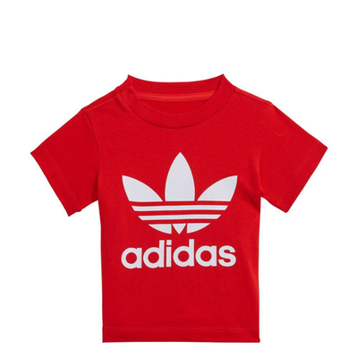 Trefoil tee, Red, medium