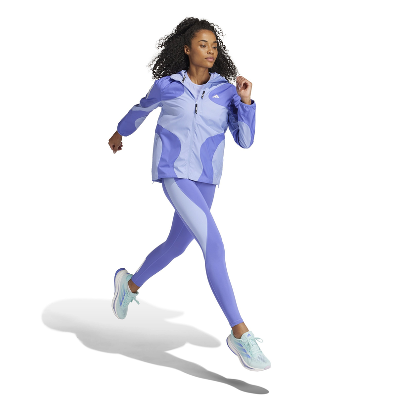 Adidas women's own the run colorblock full-length leggings-null