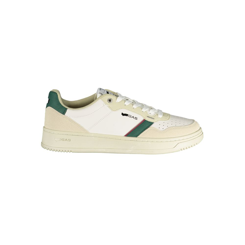 White polyurethane men's sneaker-null