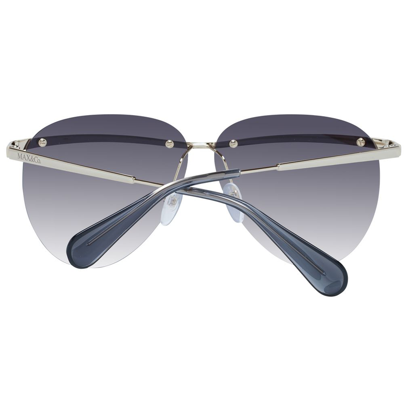 Gold metal sunglasses-null