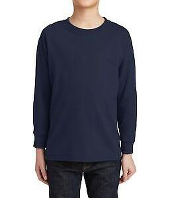 Plain tshirt long sleeve for kids 4-18 years