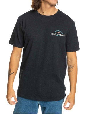 Quiksilver mens arched type ss, Kvj0-black, medium
