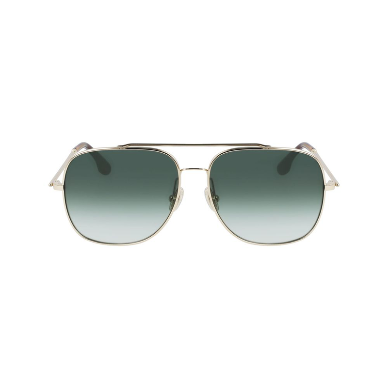 Gold metal sunglasses-null