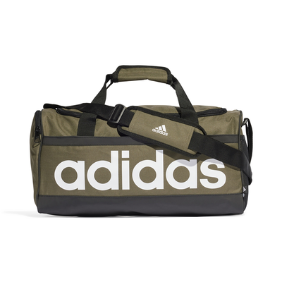 Adidas linear duffel m     olistr/black/white