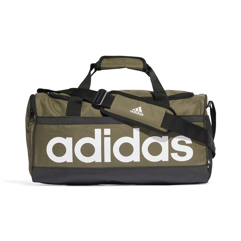 Adidas linear duffel m     olistr/black/white image number null