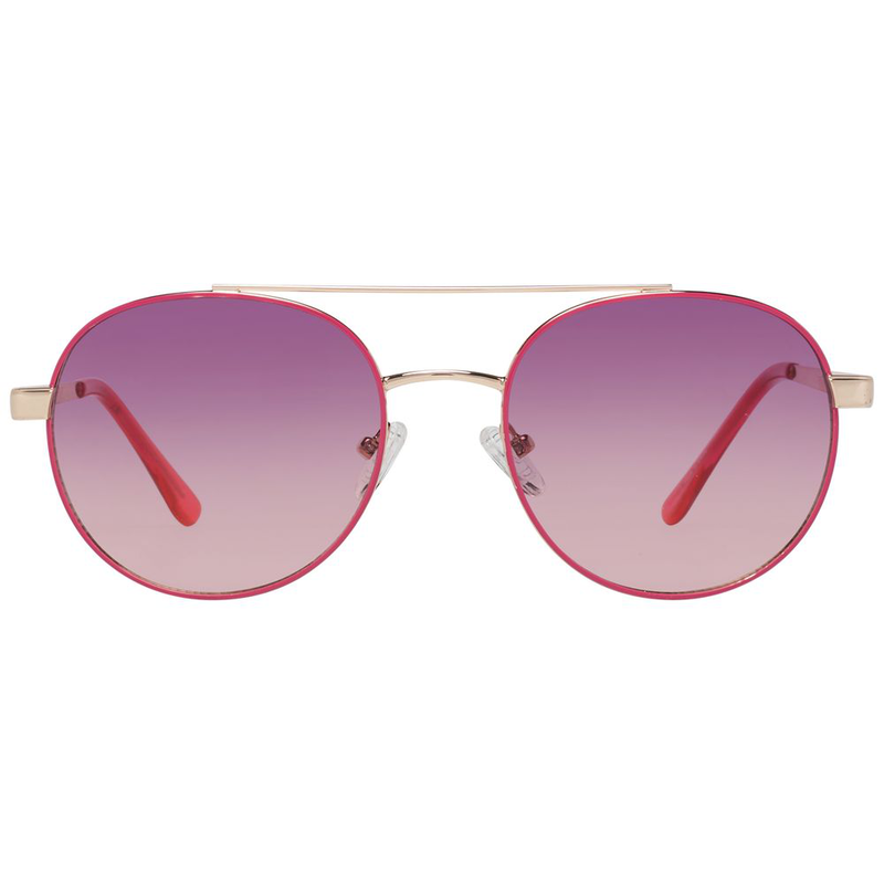 Rose gold metal sunglasses-null
