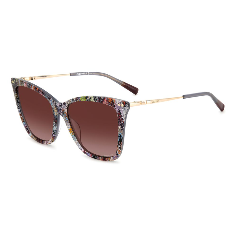 Multicolor acetate sunglasses-null