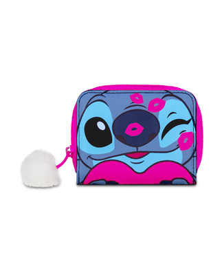 MEDIUM WALLET LILO & STITCH ALL IS BRIGHT, Blue, medium