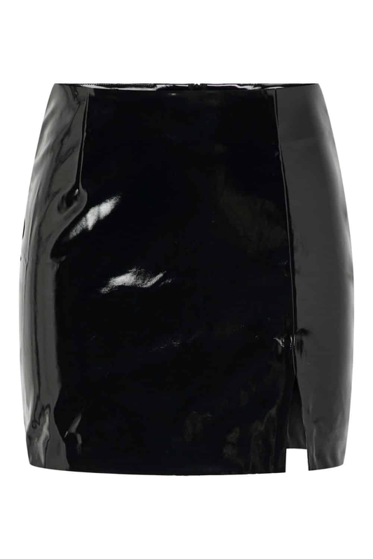 Only ruth vinyl skirt-null