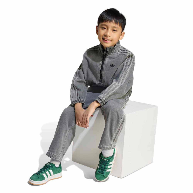 Adidas denim crew set-null