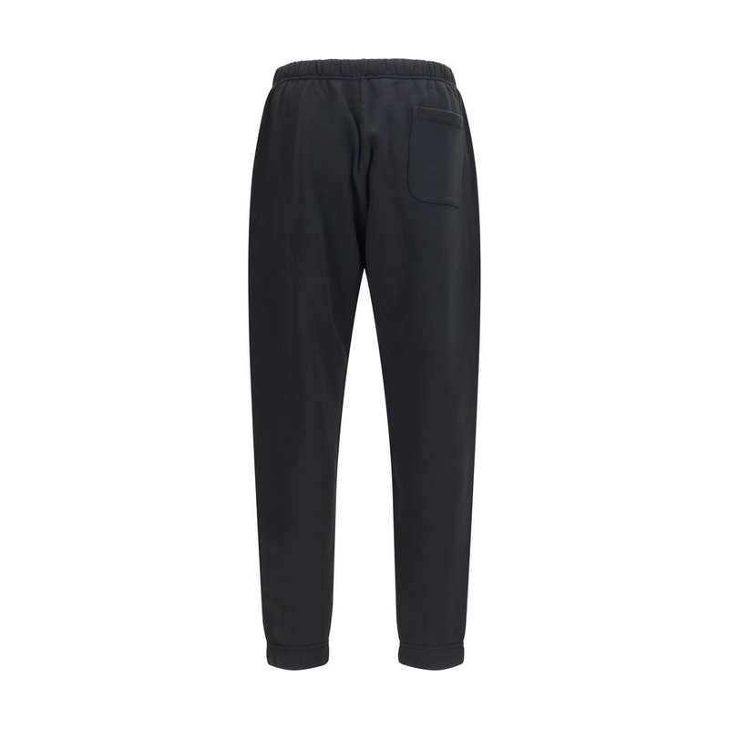 Black cotton joggers (workout pants)-null