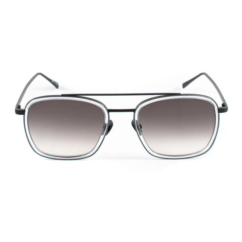 Gray titanium sunglasses-null