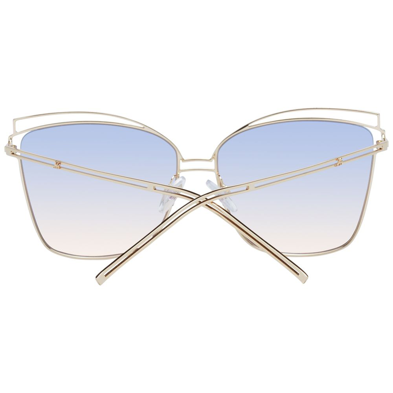 Gold metal sunglasses-null