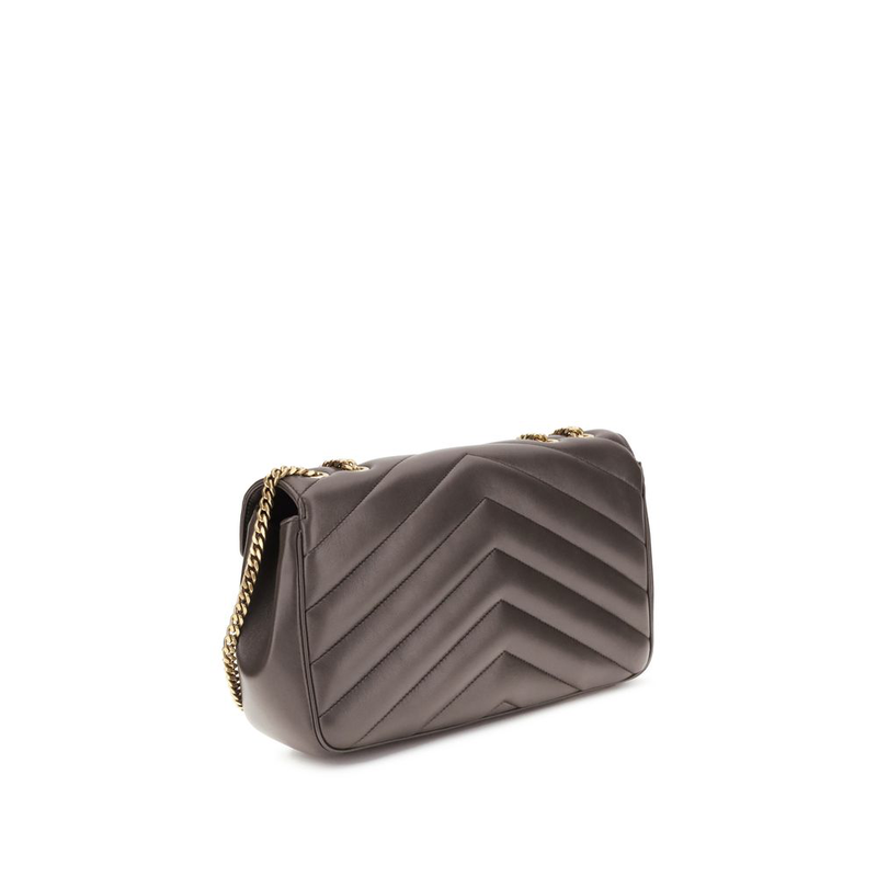 Gray lamb ovis aries aries shoulder bag-null