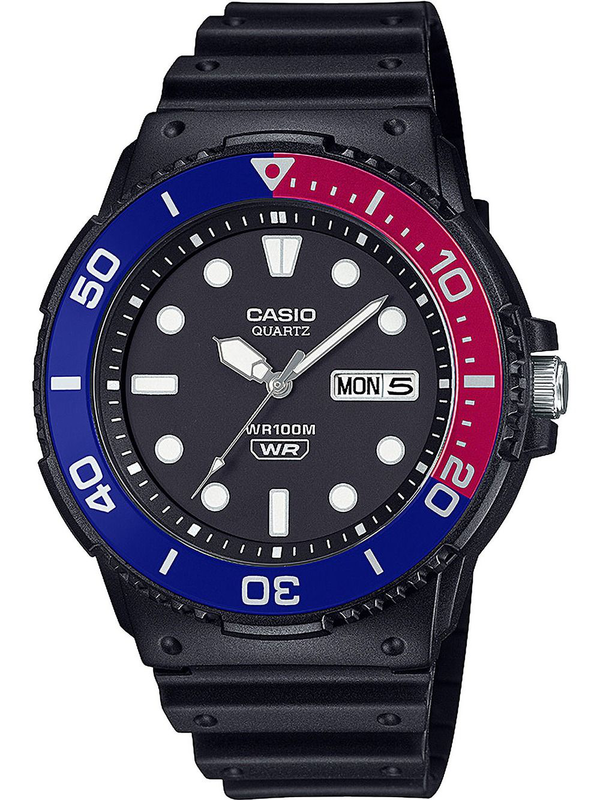 Casio mrw-230h-1e2vef mens watch timeless collection 45mm 10 atm-null
