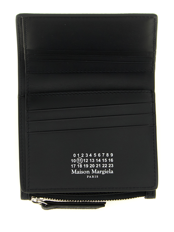 Black calfskin cardholder-null