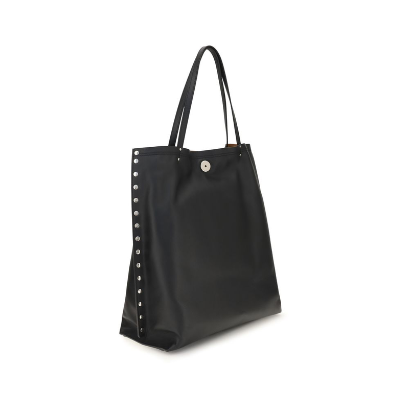 Black calf leather bos taurus shoulder bag-null