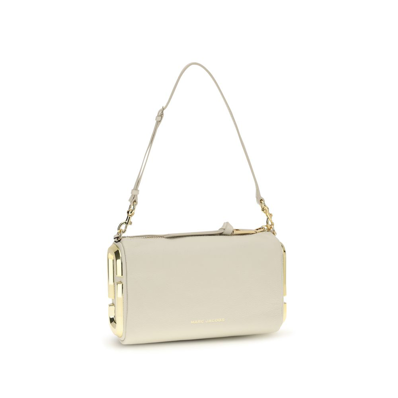 Beige calf leather bos taurus shoulder bag-null