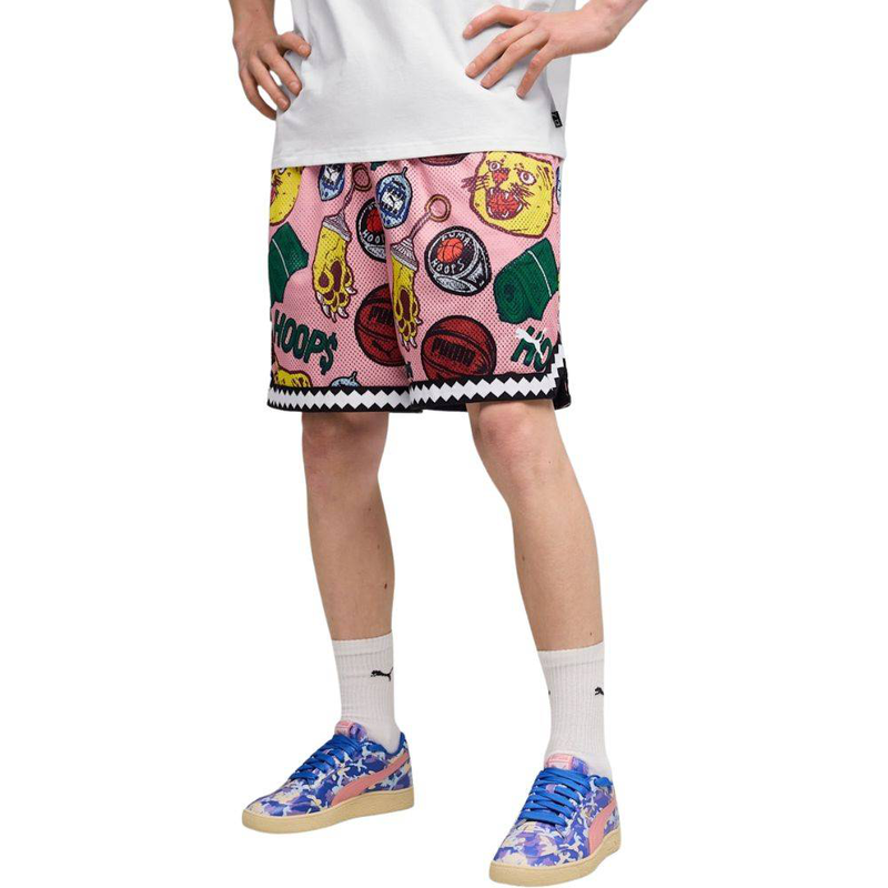 Commissioner dylan reversible aop 7" short-null