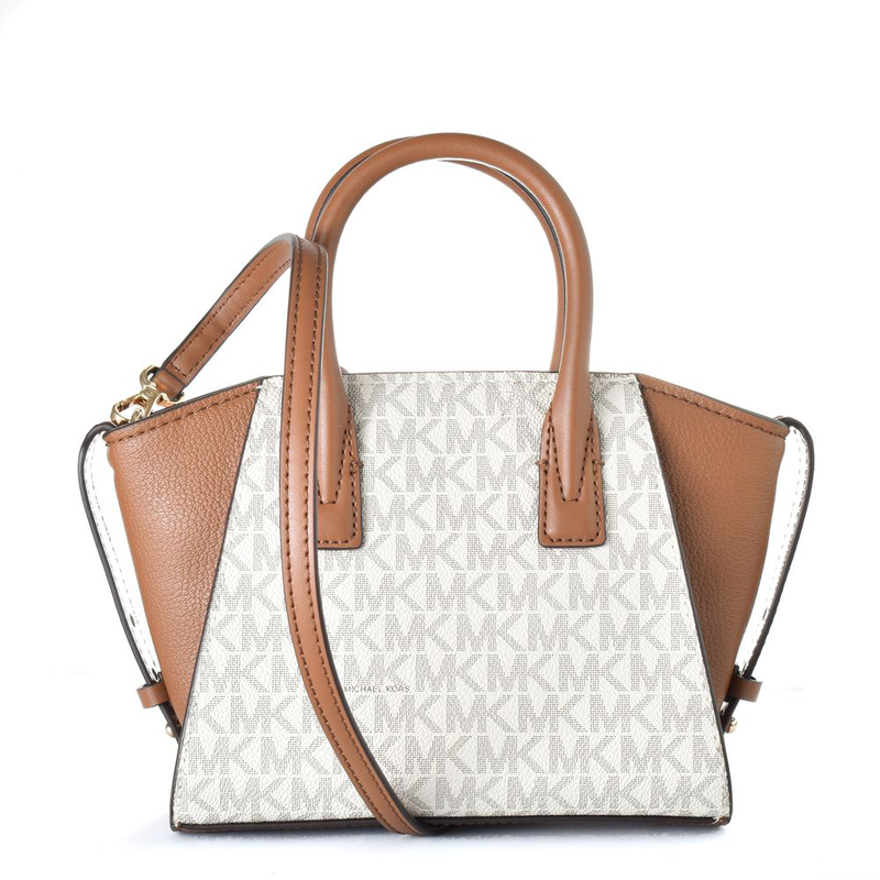Beige canvas handbag-null