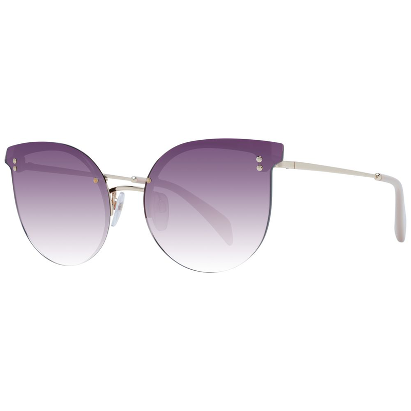 Gold stainless steel sunglasses-null