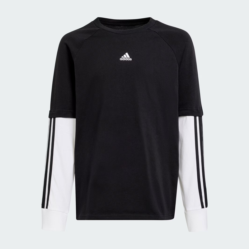 Adidas street jam 2-in-1 long sleeve long-sleeve top iv7049-null
